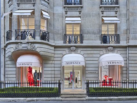 versace paris montaigne|montaigne street paris.